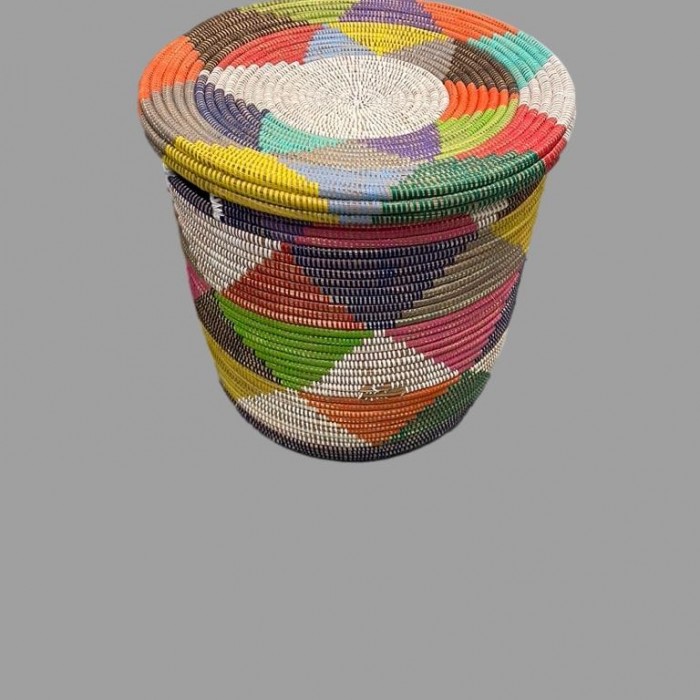 Flat lid basket