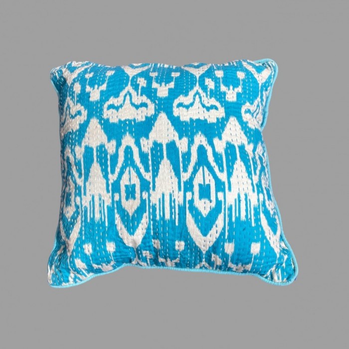 Ikat cushion from India